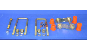 KIT MONTAGE RESSORT A LAMES  pour  TOYOTA  HILUX PICKUP  KDN170L - 2.5 D4D 8/2001-8/2005 