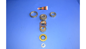 KIT REVISION ROULEMENTS DIFFERENCIEL ARRIERE (SANS BLOCAGE)  pour  TOYOTA  LJ70 - 1988-5/1993 2.4TD 2 portes  Essieu 